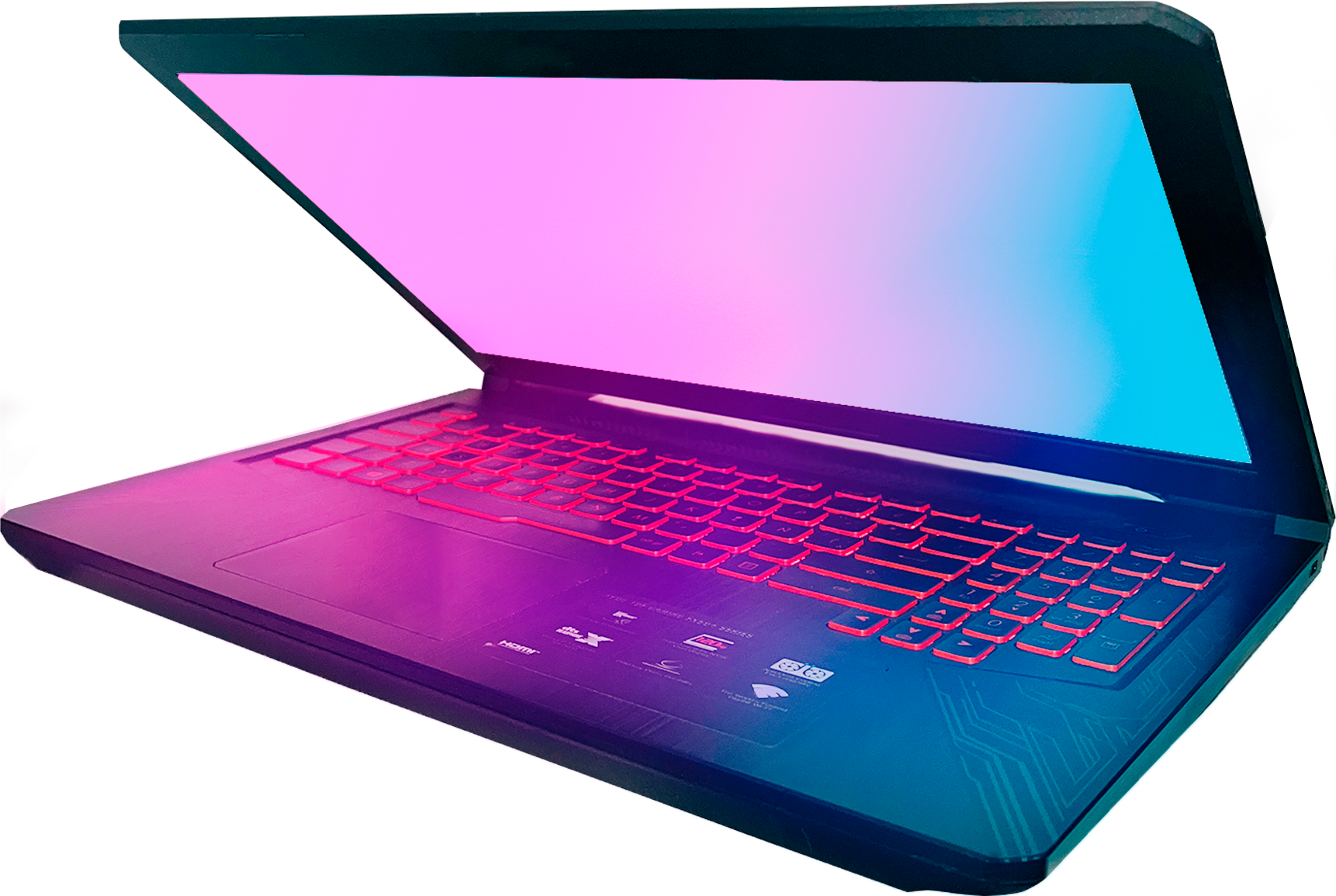 Laptop Image in Header